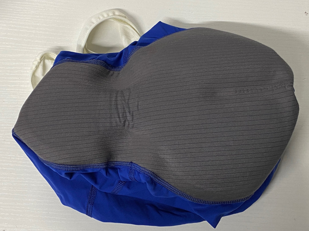 JH565 ラファ Rapha WOMEN'S CLASSIC BIB SHORTS ビブショーツ 青 白 XS