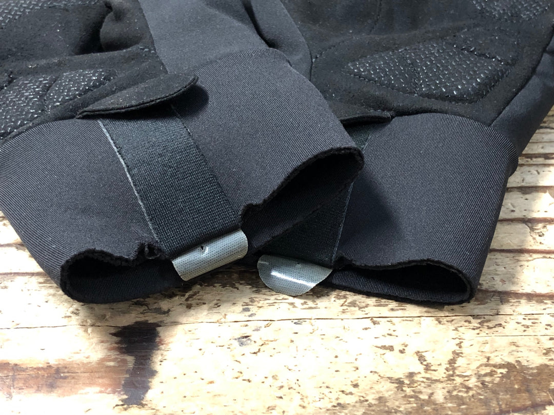 KC824 アソス assos ULTRAZ WINTER GLOVES 長指 グローブ 黒 M 裏起毛