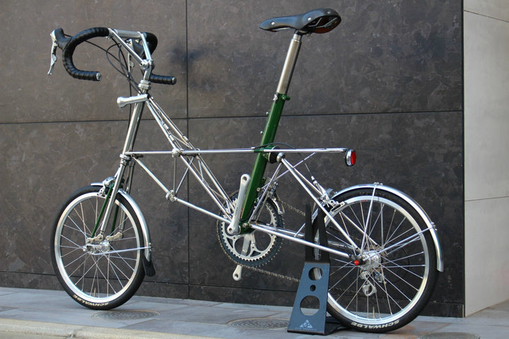 アレックスモールトン Alex Moulton AM-GT 分割式 シマノ デュラエース 7400 8S ステンレス 17インチ 小径車 ミニベロ 【福岡店】