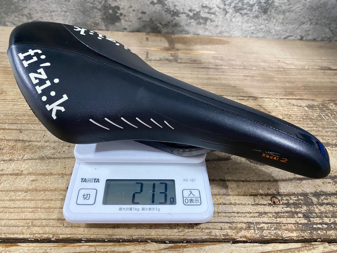 KC721 フィジーク fizik アリオネ ARIONE TRI2 サドル 黒 カーボンレール 130mm