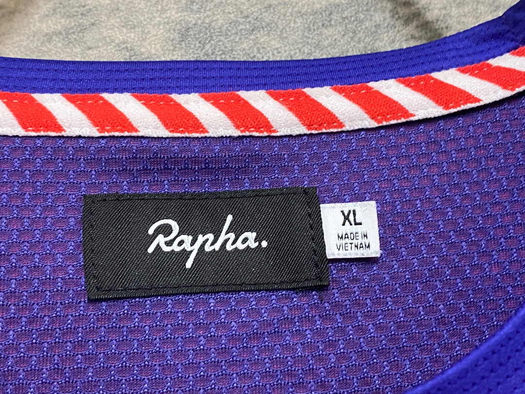 JZ868 ラファ Rapha CRIT SS TECHNICAL T-SHIRT 半袖 Tシャツ ピンク パープル XL