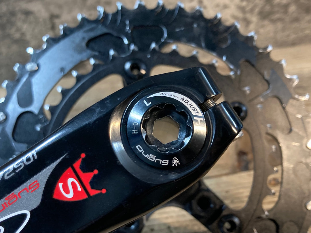 JR253 スギノ Sugino OX IDS24 クランクセット 50/34T 165mm PCD110 シャフトΦ24