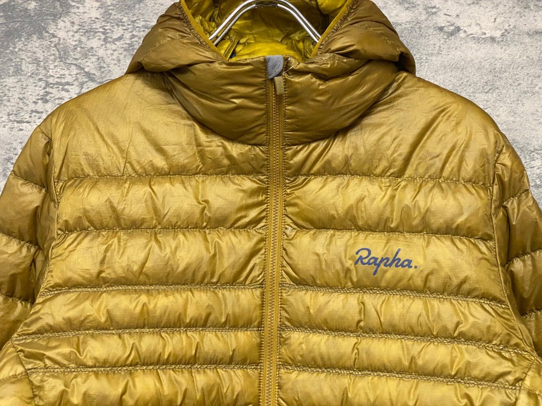 JY604 ラファ Rapha EXPLORE DOWN JACKET 長袖 ジャケット 茶 M 中綿 ダウン