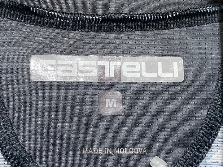 KG031 カステリ CASTELLI 半袖 サイクルジャージ グレー M
