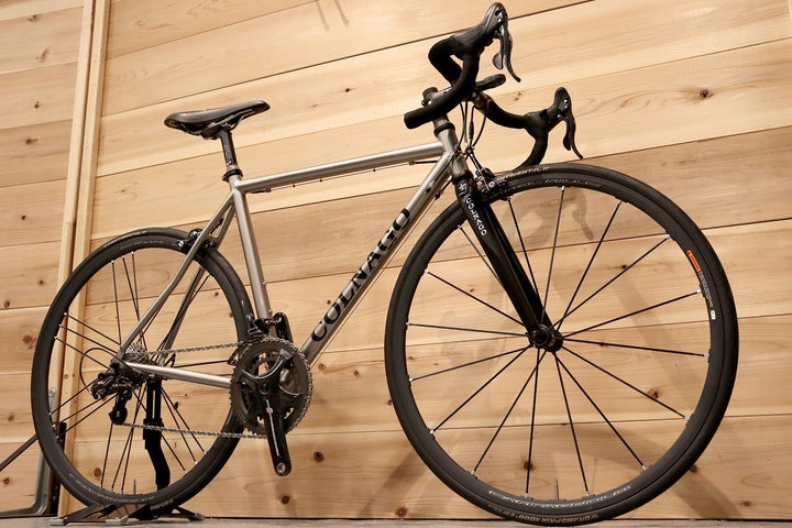 コルナゴ COLNAGO チタニオ TITANIO 2014 カンパニョーロ レコード 11S シャマルミレホイール チタン ロードバイク 【千葉店】