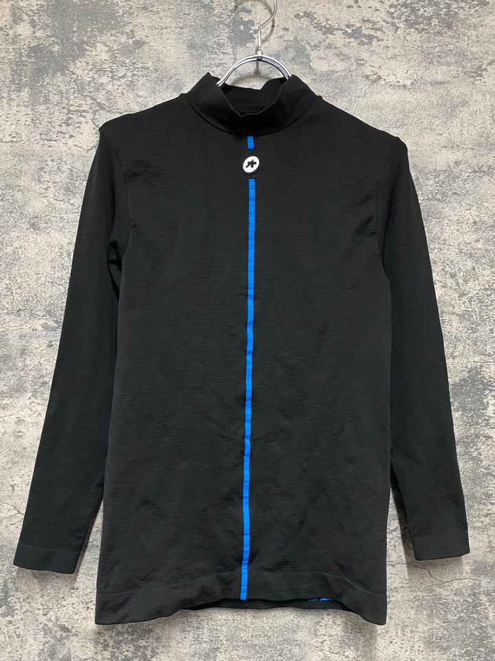 KJ193 アソス ASSOS WINTER LS SKIN LAYER P1 長袖 ベースレイヤー 黒 L/XLサイズ 冬用