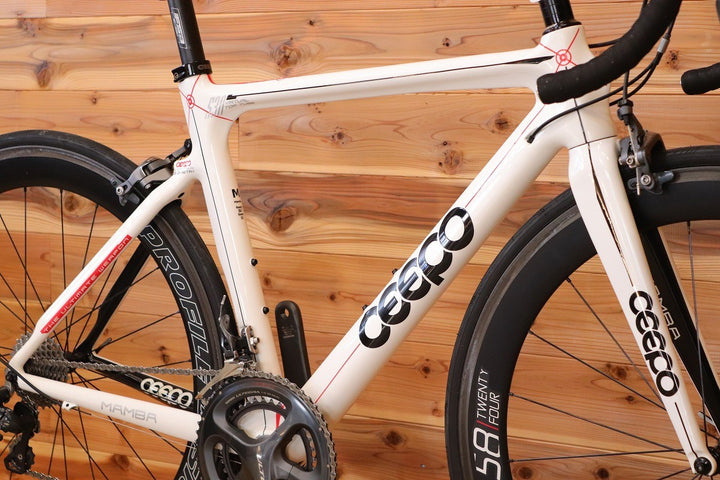 シーポ CEEPO マンバ MAMBA Mサイズ シマノ アルテグラ 6800 11S PROFILE DESIGN 58 カーボン ロードバイク 【広島店】