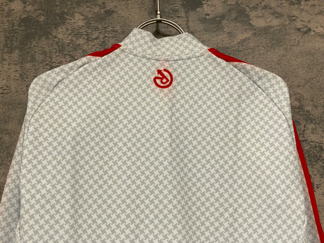 JV962 レリック reric Women's Grace Long Sleeve Jersey 長袖サイクルジャージ 白 L 裏起毛 レディース