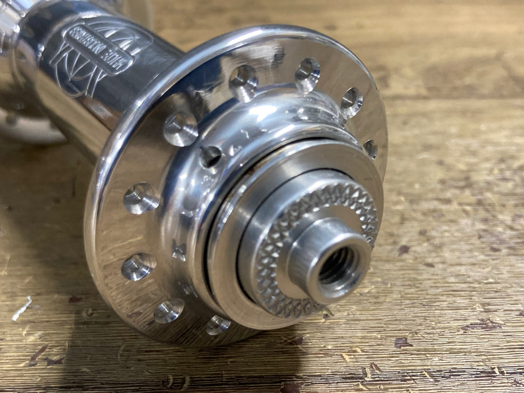 KP146 ホワイトインダストリーズ WHITE INDUSTRIES T11 ロードハブ 前後セット 100/130mm 24H シルバー
