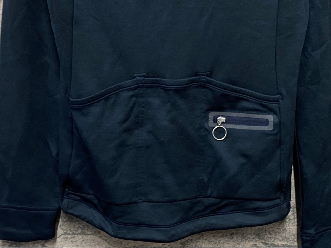 KM438 ラファ Rapha WOMEN’S CLASSIC LONG SLEEVE JERSEY Ⅱ 長袖 サイクルジャージ 黒 XS