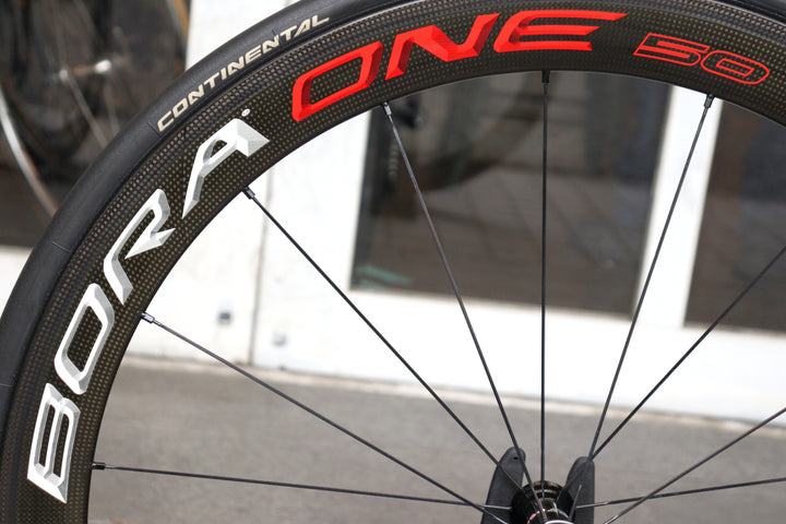 カンパニョーロ Campagnolo ボーラワン BORA ONE 50 カーボン チューブラー ホイールセット シマノ11S/12S 【横浜店】