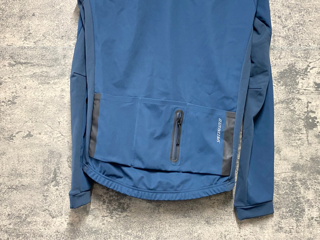 KI082 スペシャライズド SPECIALIZED ELEMENT JACEKT MENS 長袖サイクルジャケット 裏起毛 深緑 S