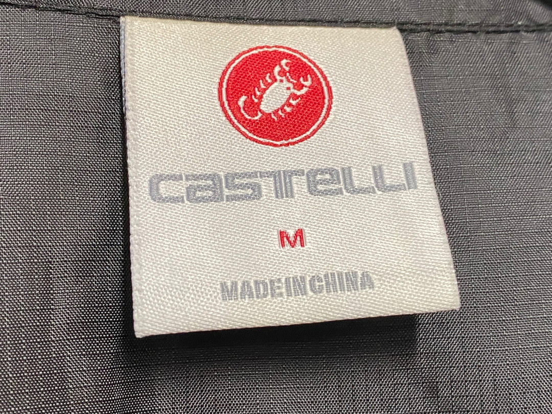 JO427 カステリ CASTELLI 長袖 ウインドブレイカー 黒 M