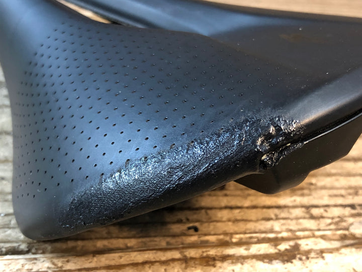 JU052 スペシャライズド SPECIALIZED POWER ARC EXPERT サドル 黒 143mm Hollow Ti