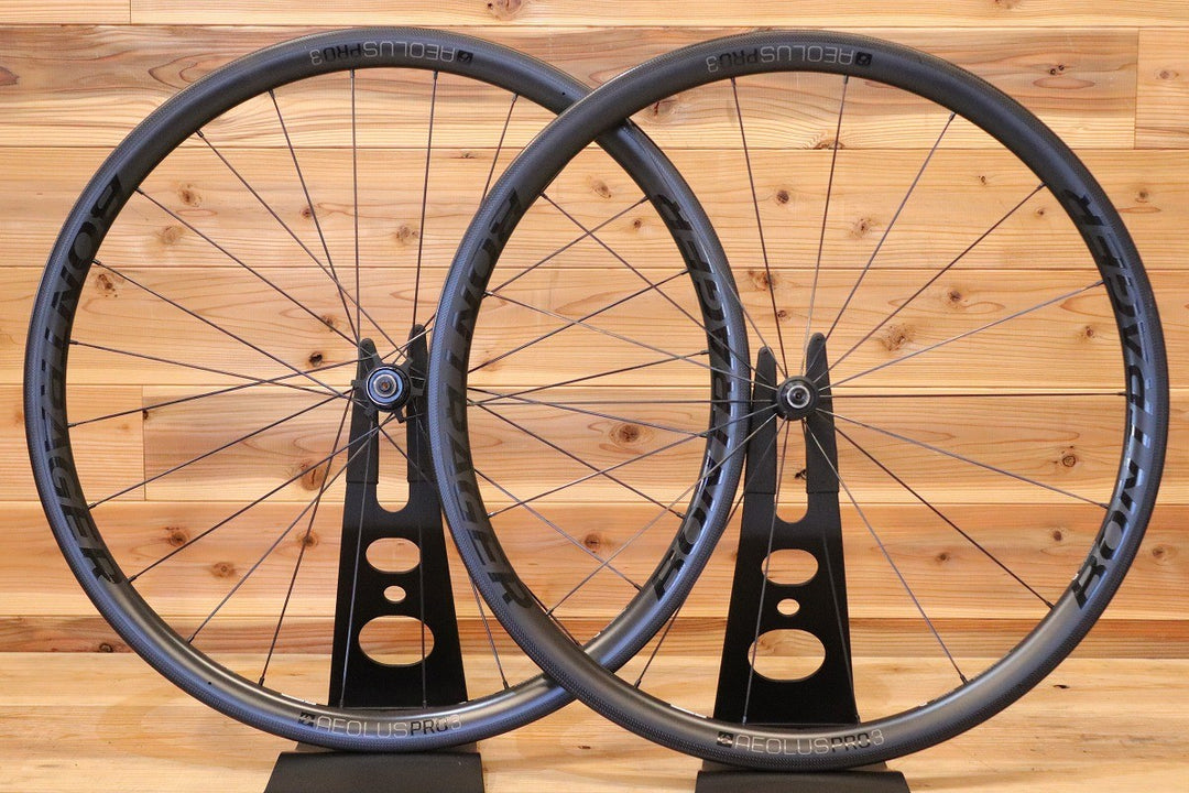 ボントレガー BONTRAGER アイオロス AEOLUS PRO 3 TLR シマノ 11S/12S 19C カーボン チューブレスレディ ホイールセット 【広島店】