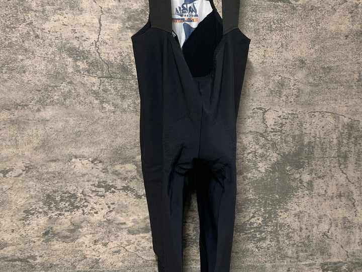 JW328 アソス assos ビブタイツ 裏起毛 3/4 黒 M