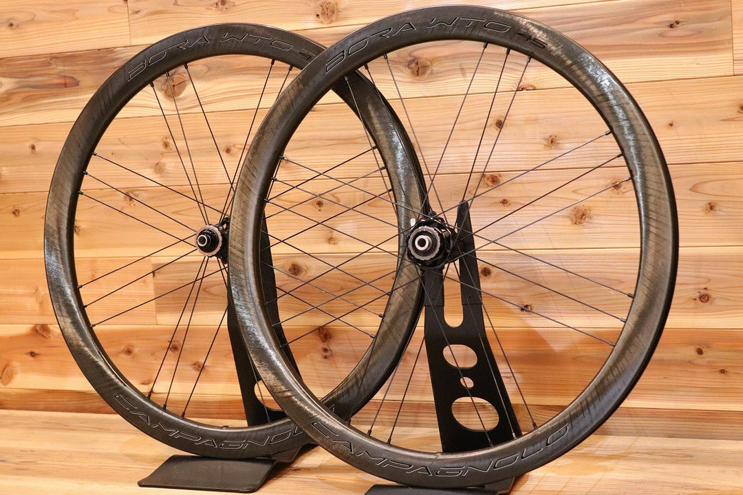カンパニョーロ CAMPAGNOLO ボーラ BORA WTO 45 DB シマノ 11S/12S 19C カーボン チューブレス ホイールセット 【広島店】