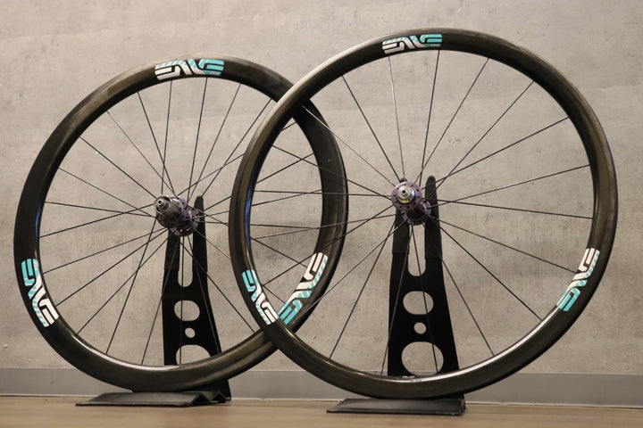 【リム ジャンク品】エンヴィ ENVE SES 3.4 GEN1 カーボン クリンチャー シマノ 12/11S ホイールセット 【さいたま浦和店】