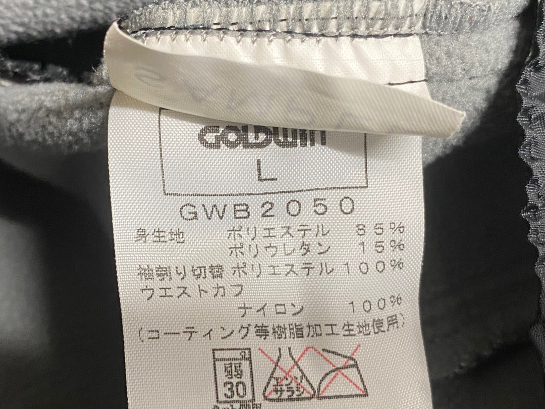 KD229 ゴールドウィン GOLDWIN 長袖 サイクルジャケット 黒 L 裏起毛