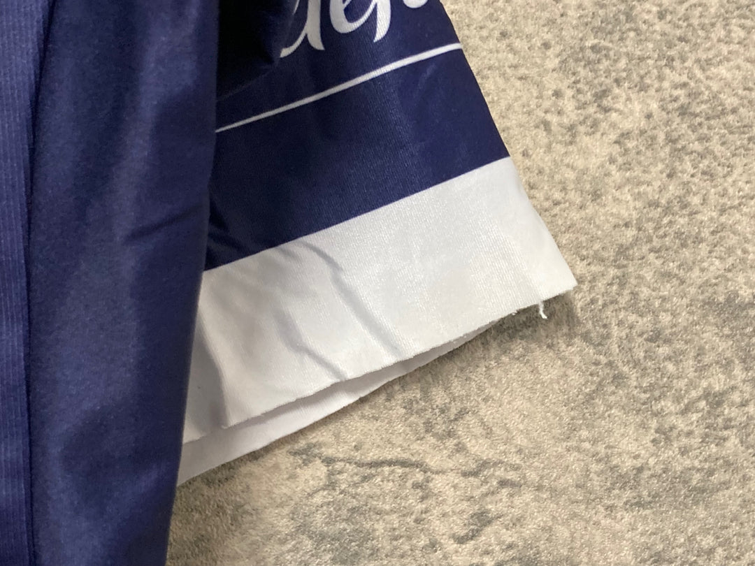 JS496 エンデュラ ENDURA 半袖 サイクルジャージ 濃紺 サイズ不明 movistar ※タグカット