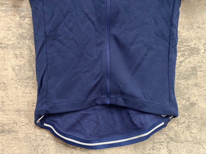 KM408 ラファ Rapha MEN'S CLASSIC JERSEY 半袖 サイクルジャージ 紺 XS