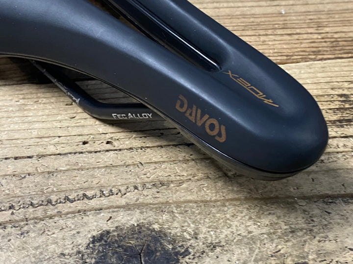 KH679 セライタリア SELLE ITALIA X-BOW DAVOS サドル 黒金 FEC ALLOY S3