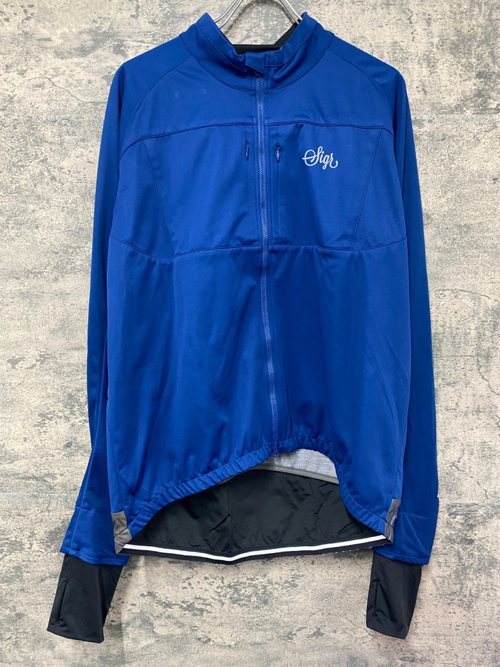 JI118 シーガー Sigr 長袖 サイクルジャケット ネイビー XXL