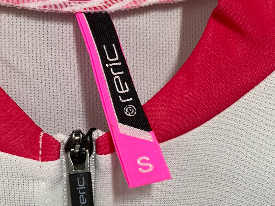 JW008 レリック reric Women's Himalia SS Jersey 半袖サイクルジャージ S 白 レディース