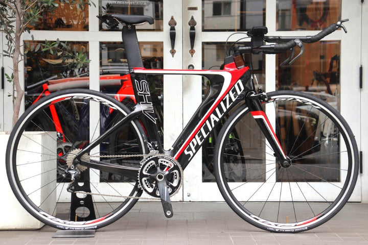 スペシャライズド SPECIALIZED シヴ SHIV EXPERT 2015モデル Sサイズ シマノ アルテグラ 6800 11S カーボン トライアスロンバイク 【横浜店】