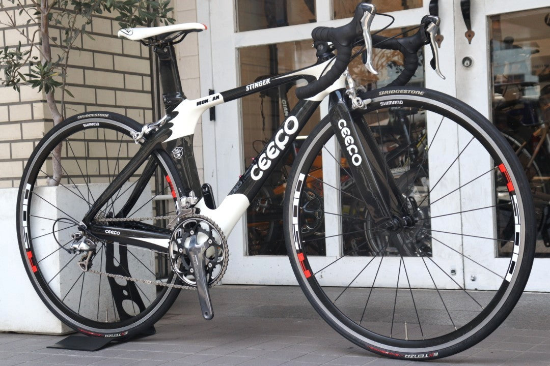 訳アリ シーポ CEEPO スティンガー STINGER 2009モデル シマノ デュラエース 7800 MIX 10S カーボン ロードバイク 【横浜店】