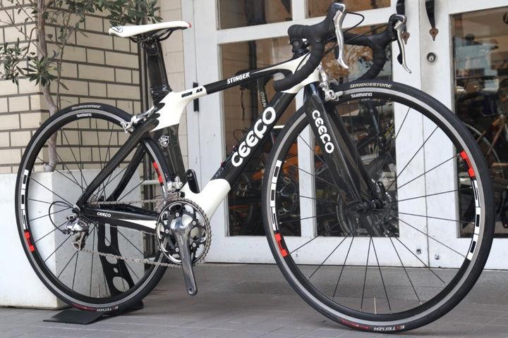 訳アリ シーポ CEEPO スティンガー STINGER 2009モデル シマノ デュラエース 7800 MIX 10S カーボン ロードバイク 【横浜店】