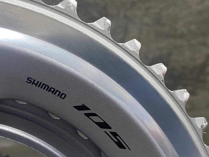 KJ033 シマノ SHIMANO 105 FC-R7000 クランクセット 175mm 52/36T 11S シルバー