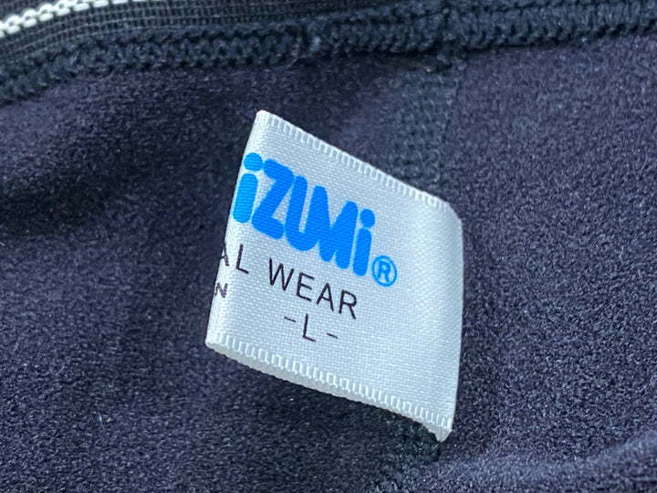 JO216 パールイズミ PEARL IZUMI iZUMi レッグウォーマー ジッパー 黒 L 裏起毛