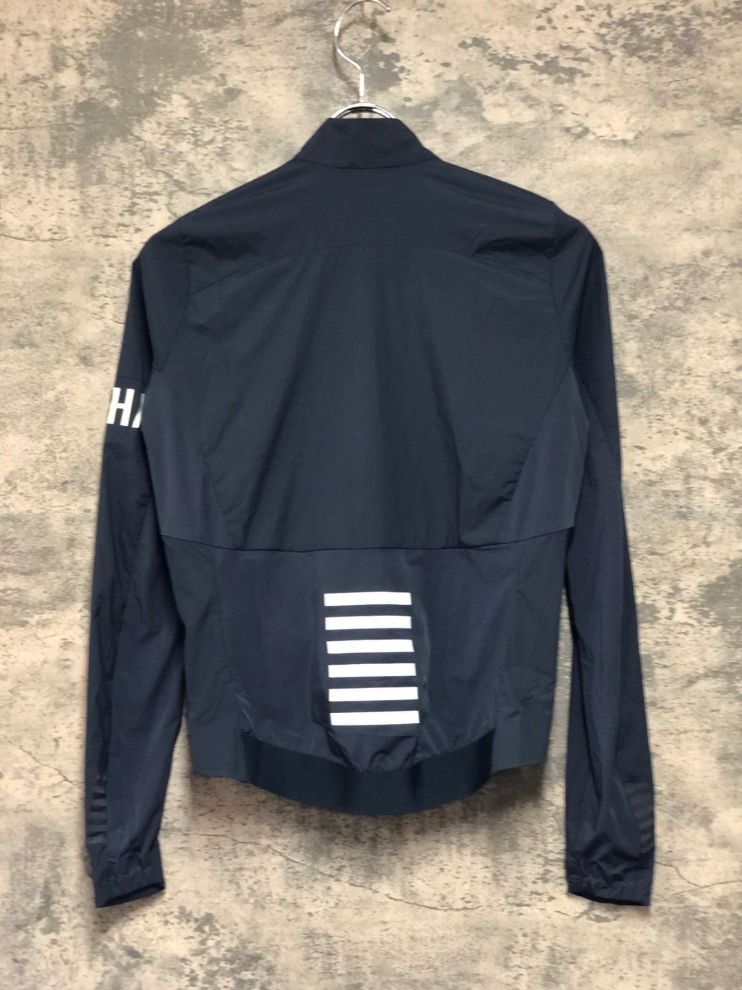 KM121 ラファ Rapha WOMEN'S PRO TEAM LIGHTWEIGHT WIND JACKET 長袖 ウィンドブレーカー 紺 XS