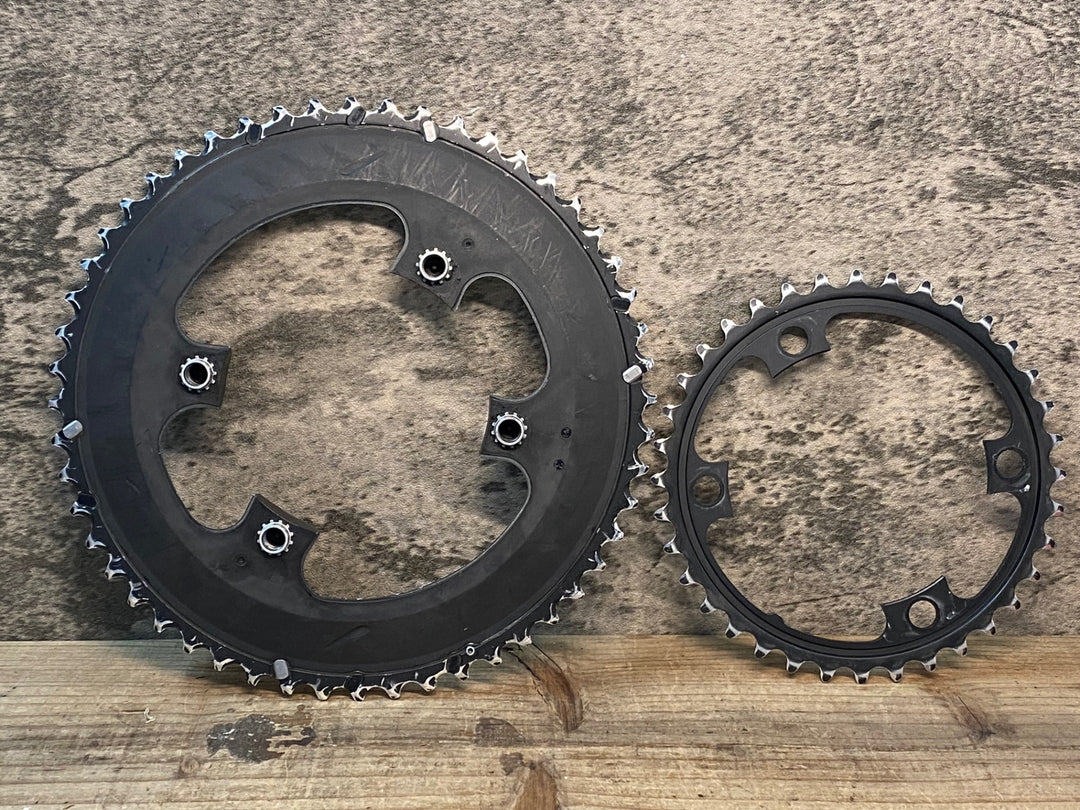 JI441 シマノ SHIMANO アルテグラ ULTEGRA FC-6800 チェーンリングセット 52/36T ※摩耗大の為ジャンク