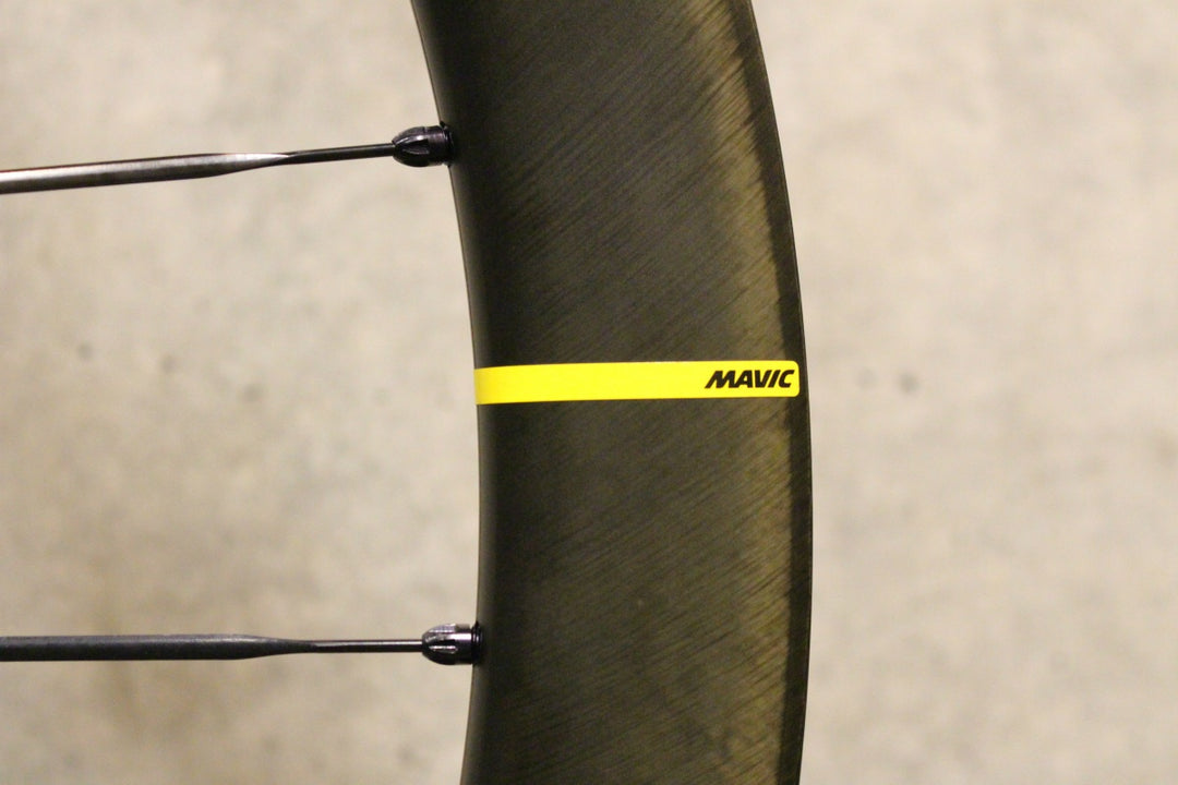 マヴィック MAVIC コスミック COSMIC SLR45 DISC カーボン チューブレス ホイールセット シマノ 11/12S ワイド 19C【福岡店】