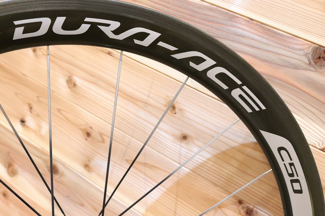シマノ SHIMANO デュラエース DURA-ACE WH-9000-C50-TU シマノ 11S/12S カーボン チューブラー ロードバイク ホイールセット 【広島店】