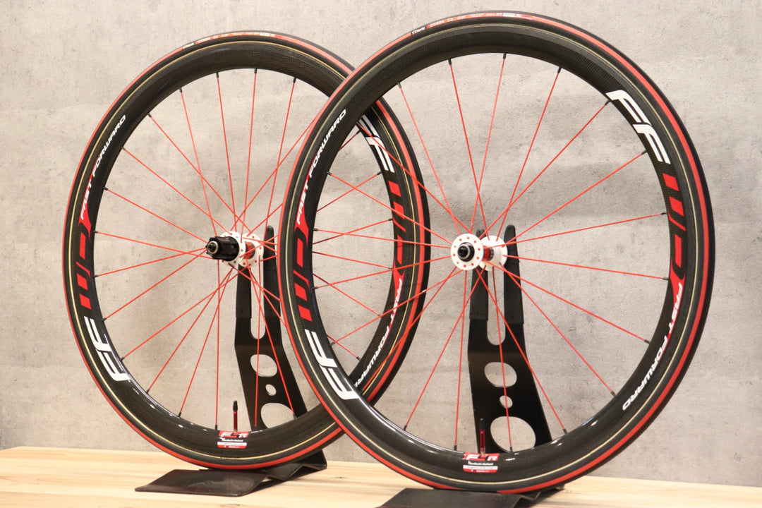 【日本限定カラー!】 ファストフォワード FFWD F4R JAPAN Limited カーボン チューブラー ホイールセット カンパニョーロ 11/12S 【さいたま浦和店】