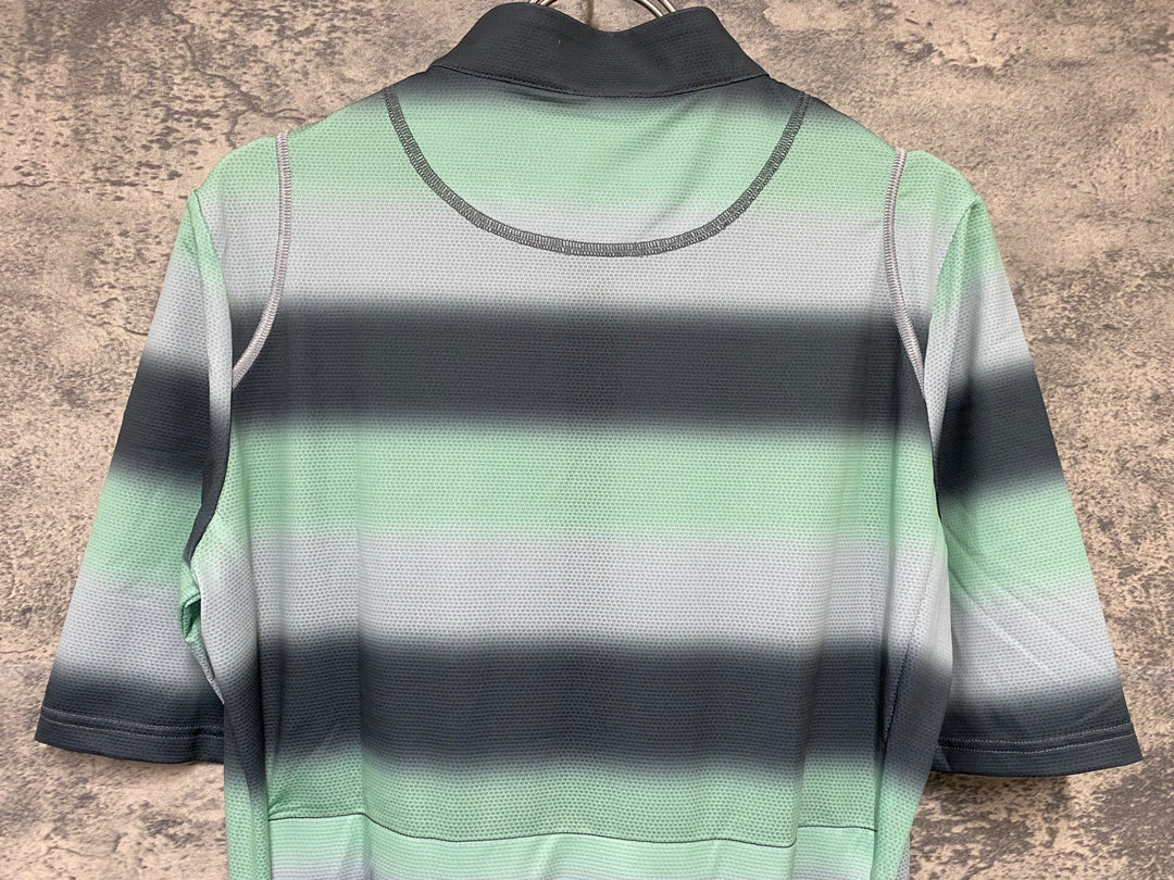 KD390 カフェドシクリステ Cafe du Cycliste AUDAX 半袖 サイクルジャージ 緑 M