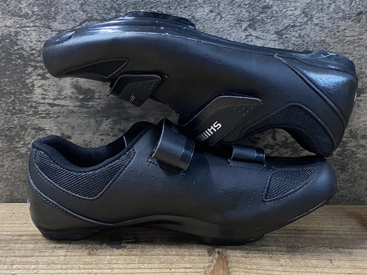 KG375 シマノ SHIMANO RP1 SH-RP100-S L ビンディングシューズ 黒 SPD 3穴 EU43 ※ペン字あり