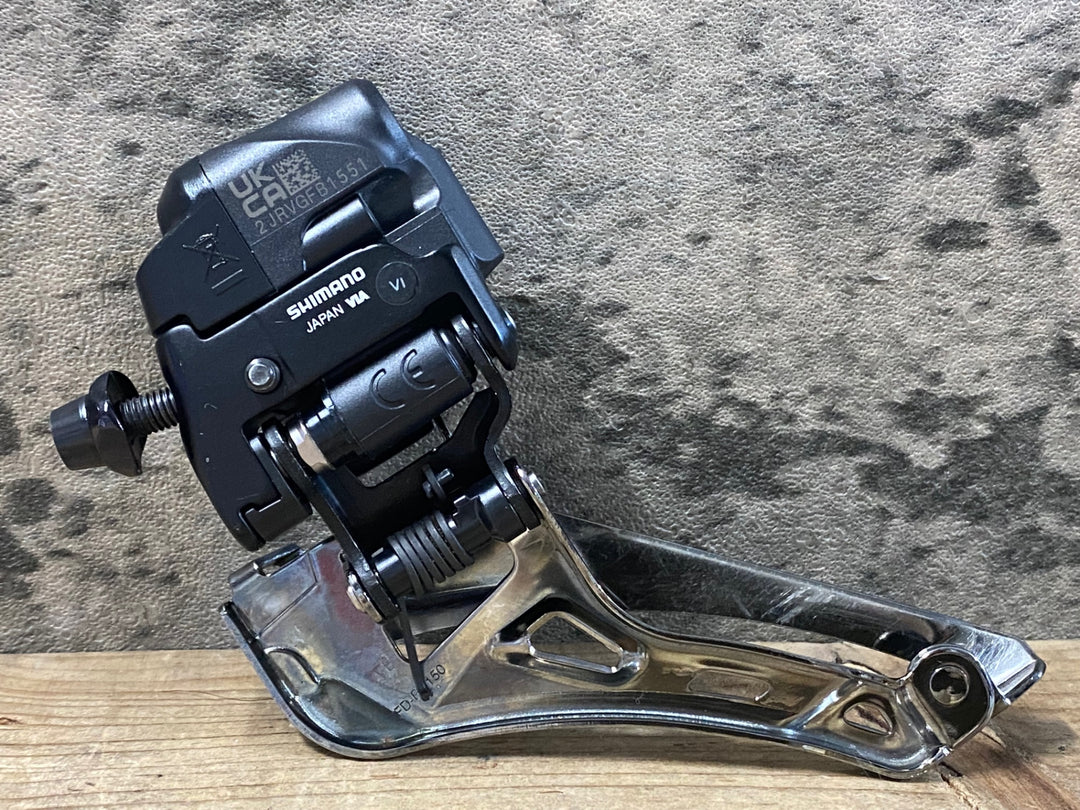 KA846 シマノ SHIMANO アルテグラ ULTEGRA FD-R8150 フロントディレイラー 2S Di2 接続確認済み ※グロメット欠品