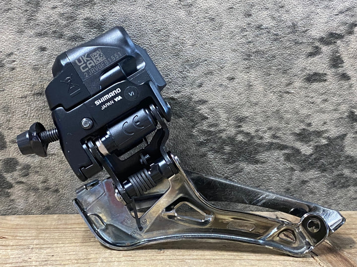 KA846 シマノ SHIMANO アルテグラ ULTEGRA FD-R8150 フロントディレイラー 2S Di2 接続確認済み ※グロメット欠品