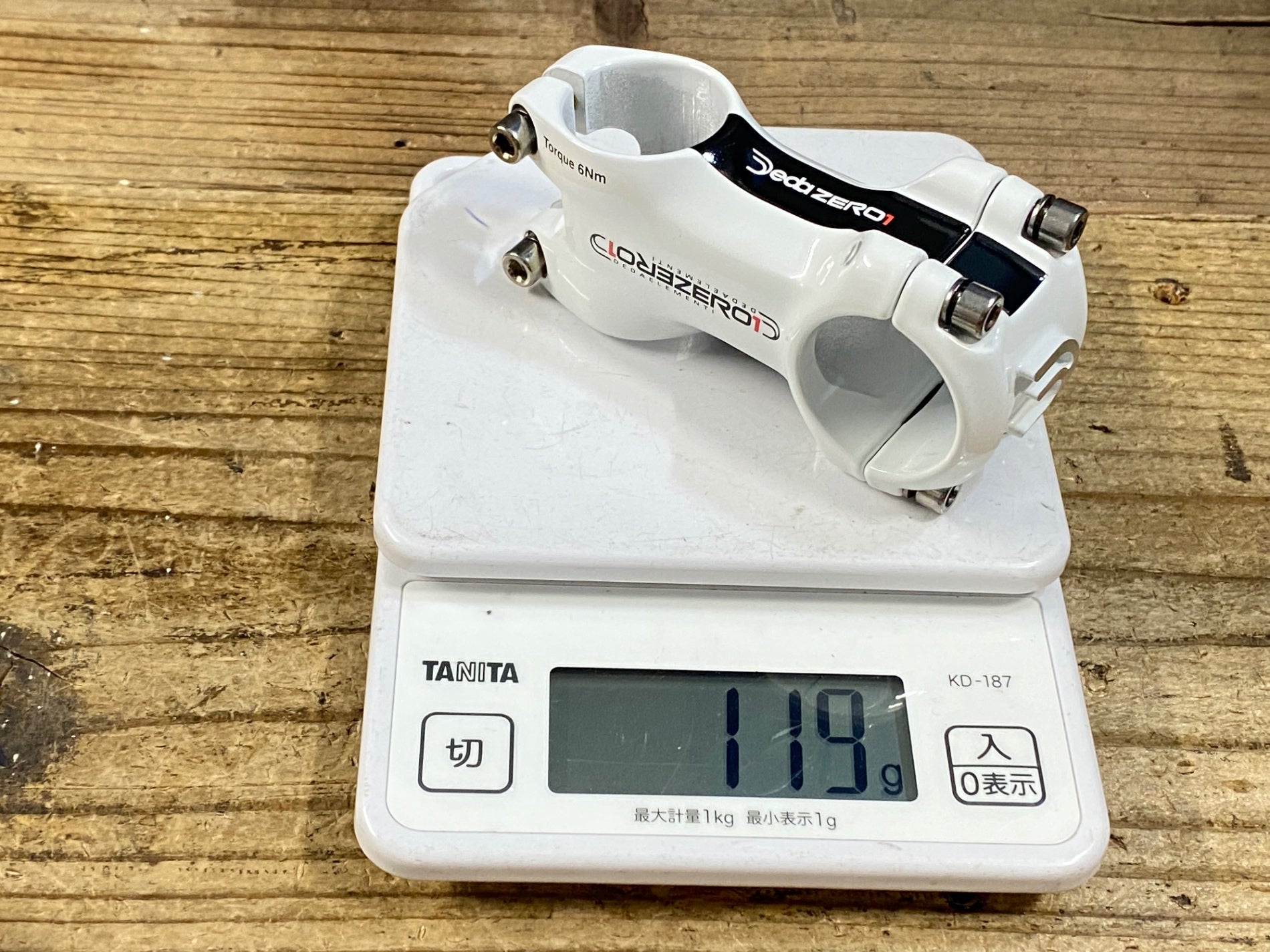 JQ721 デダ deda ZERO1 アルミステム 60mm Φ31.7 OS 白 – BICI AMORE