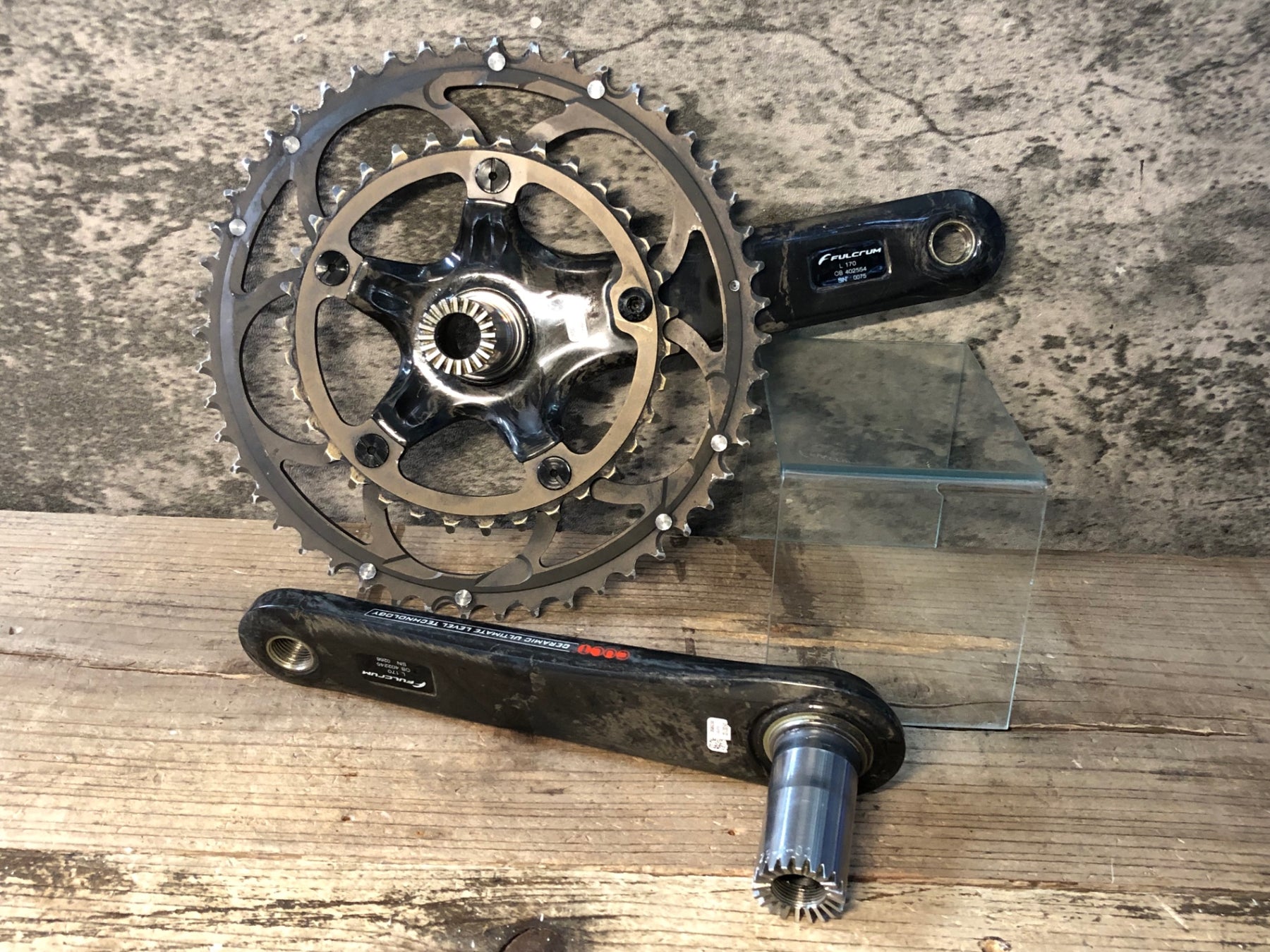 JN171 フルクラム FULCRUM RACING TORQ RRS クランクセット 170mm 50