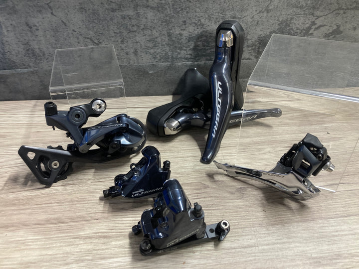 JP081 シマノ SHIMANO アルテグラ ULTEGRA コンポセット ST-R8025 BR-R8070 FD RD 8000系 直付け GS