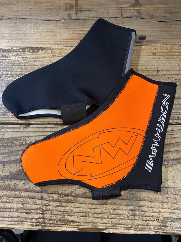 KJ155 ノースウェーブ NORTHWAVE シューズカバー オレンジ L