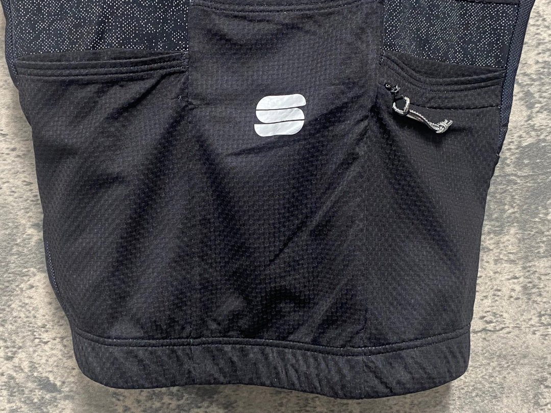 JP849 スポーツフル sportful 半袖 サイクルジャージ 黒 L