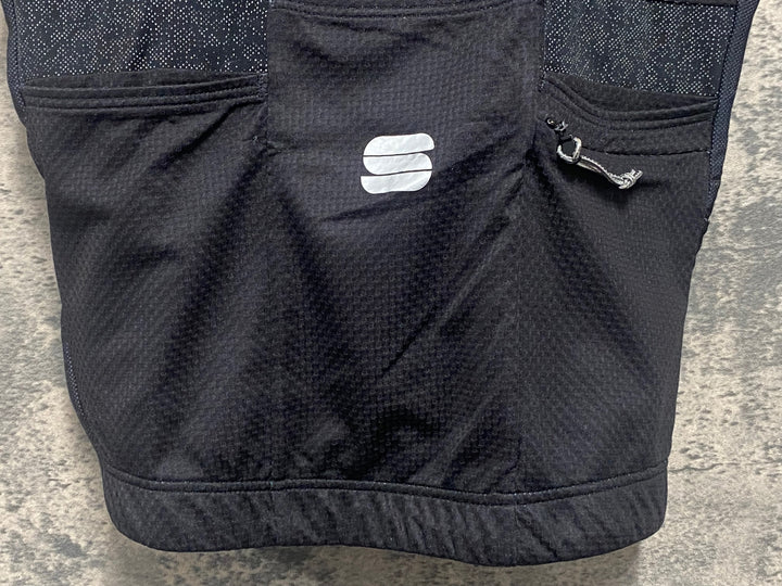 JP849 スポーツフル sportful 半袖 サイクルジャージ 黒 L