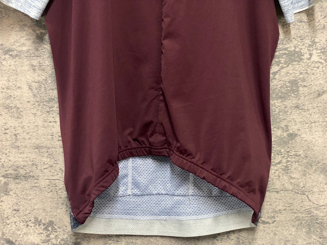 KM229 ドットアウト DOTOUT FANATICA JERSEY 半袖 サイクルジャージ バーガンディ M