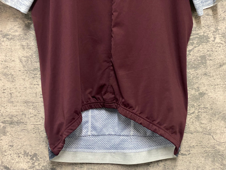 KM229 ドットアウト DOTOUT FANATICA JERSEY 半袖 サイクルジャージ バーガンディ M